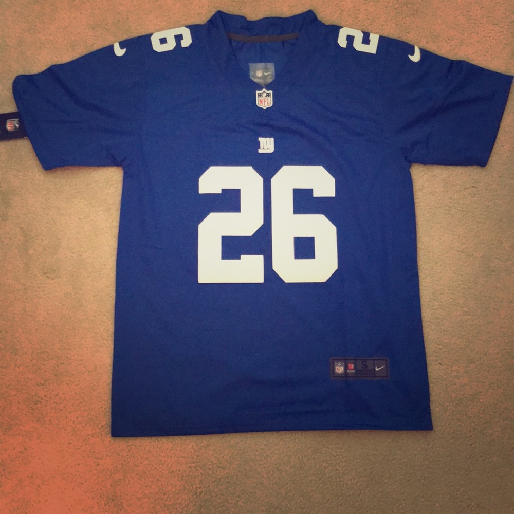 MENS Nike Saquan Barkley Jersey SZ Small NY Giants